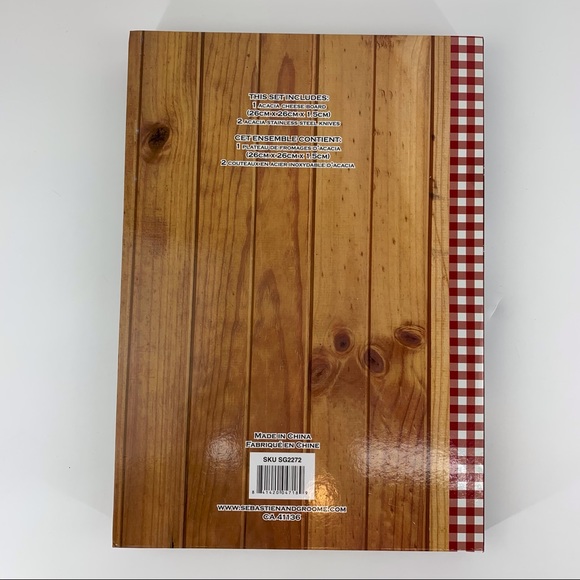 Sebastien & Groome Chef Series Hand-Crafted Cheese Serving Set - Picture 14 of 16